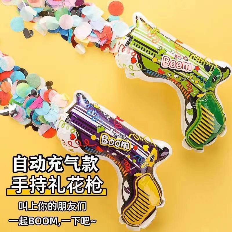 Automatic inflatable fireworks gun festival birthday party salute…