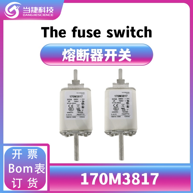 170M3817 全新模块 大功率快速熔断器底座 原装现货