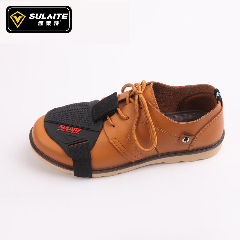 SULAITE motocicleta engranaje de goma zapatos de protección anti-sucio antideslizante montar palanca de cambio de engranaje almohadilla de la zapata de freno de la cubierta