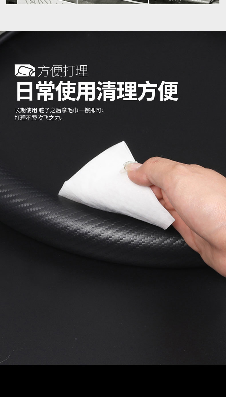 Suitable for Toyota Crown Land Cruiser Steering Wheel Cover 21-24 Models, Genuine Leather, Suede, Carbon Fiber, Ultra-Thin Car Steering Wheel Cover
