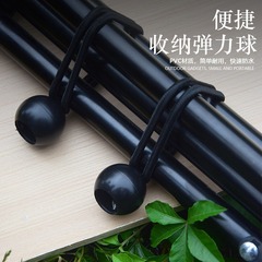 戶外帳篷塑料球鬆緊繩蹦床綑紮繩彈力球帶球頭彈力繩收納彈力球
