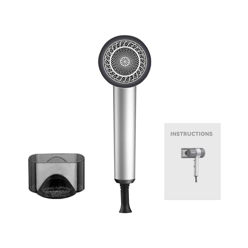 Secador de pelo Kemei con gran potencia de viento, modelo transfronterizo KM-8016, secador de pelo con iones negativos y temperatura constante, secador de pelo eléctrico silencioso de alta potencia. image 6