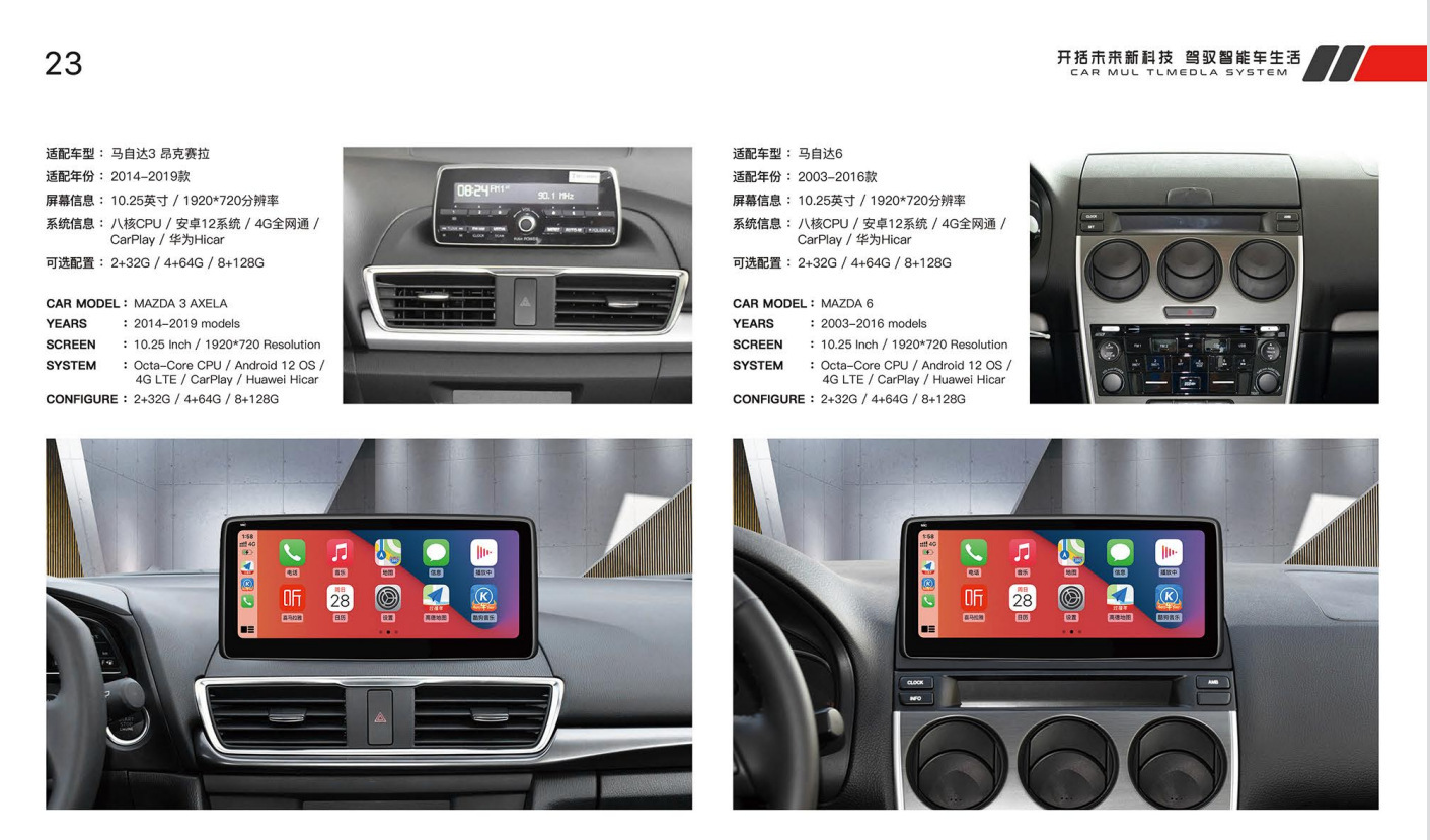 Suitable for Toyota Sienna Panoramic 360 Android 12 Modified Central Control Large-Screen Navigation All-In-One Display