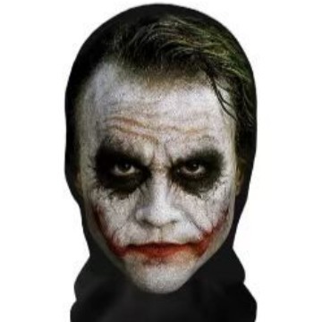 Máscara 3D de payaso para la cara completa, accesorios de terror para Halloween, máscara de broma para fiestas y bailes, protección UV