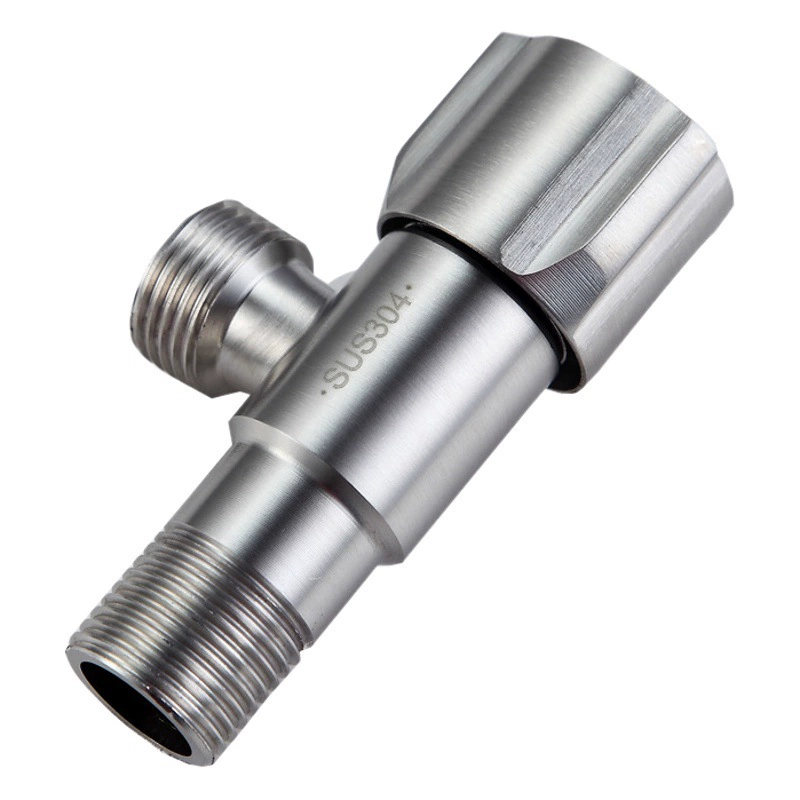 Фабрика оптом 304 из нержавеющей стали треугольный клапан горячей и холодной воды нагреватель кран Туалет треугольный клапан