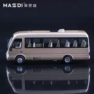 Модель автобуса Toyota Coaster 1:64 металл