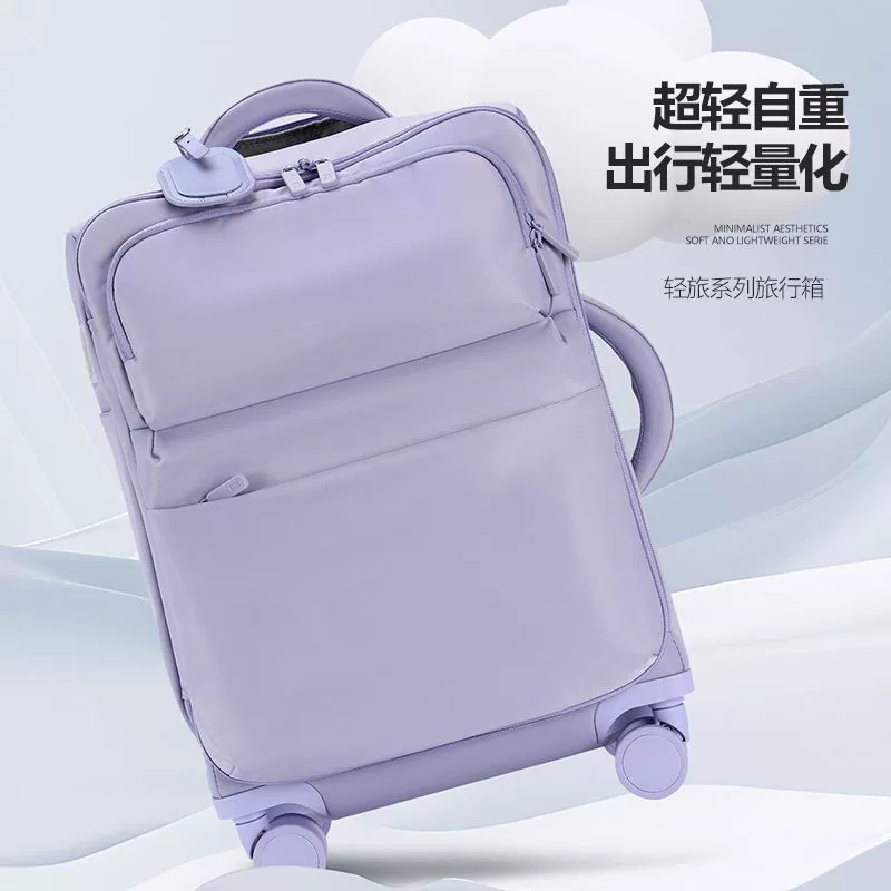 Чемодан DTA, женский чемодан на колесиках, новинка 2025 года, 20inch ультралегких тканевых чемоданов с паролем, чемодан 24