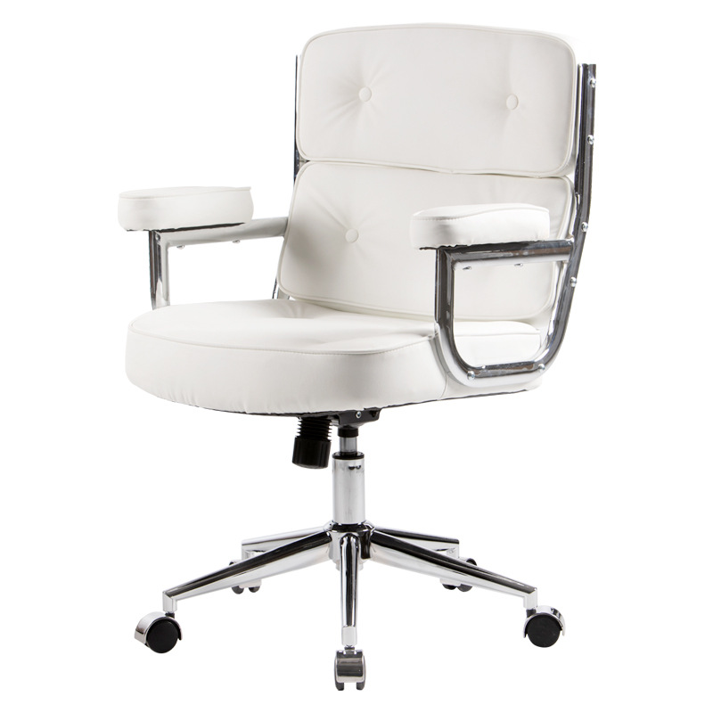 Silla de computadora de lujo ligero, silla de escritorio para el hogar, silla de tocador, cómoda sala de estudio sedentaria, silla giratoria de oficina nórdica, sofá de ocio