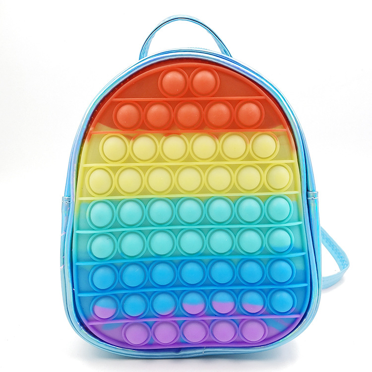 Bubble Music Children's Schoolbag Decompression Educational Toy Bag display picture 3