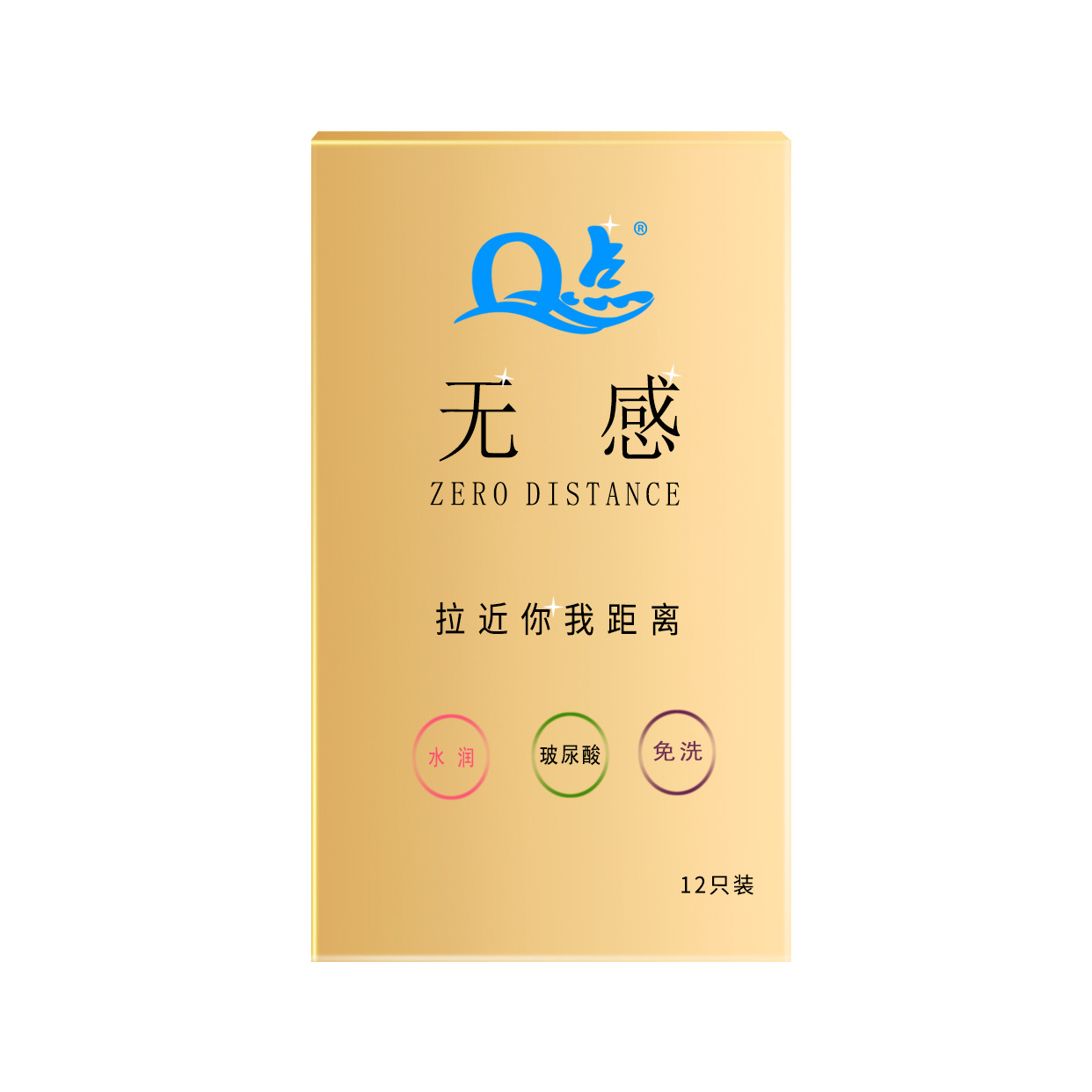 골드박스 - 초박형 제로센스 윤활 [1박스 12개입]