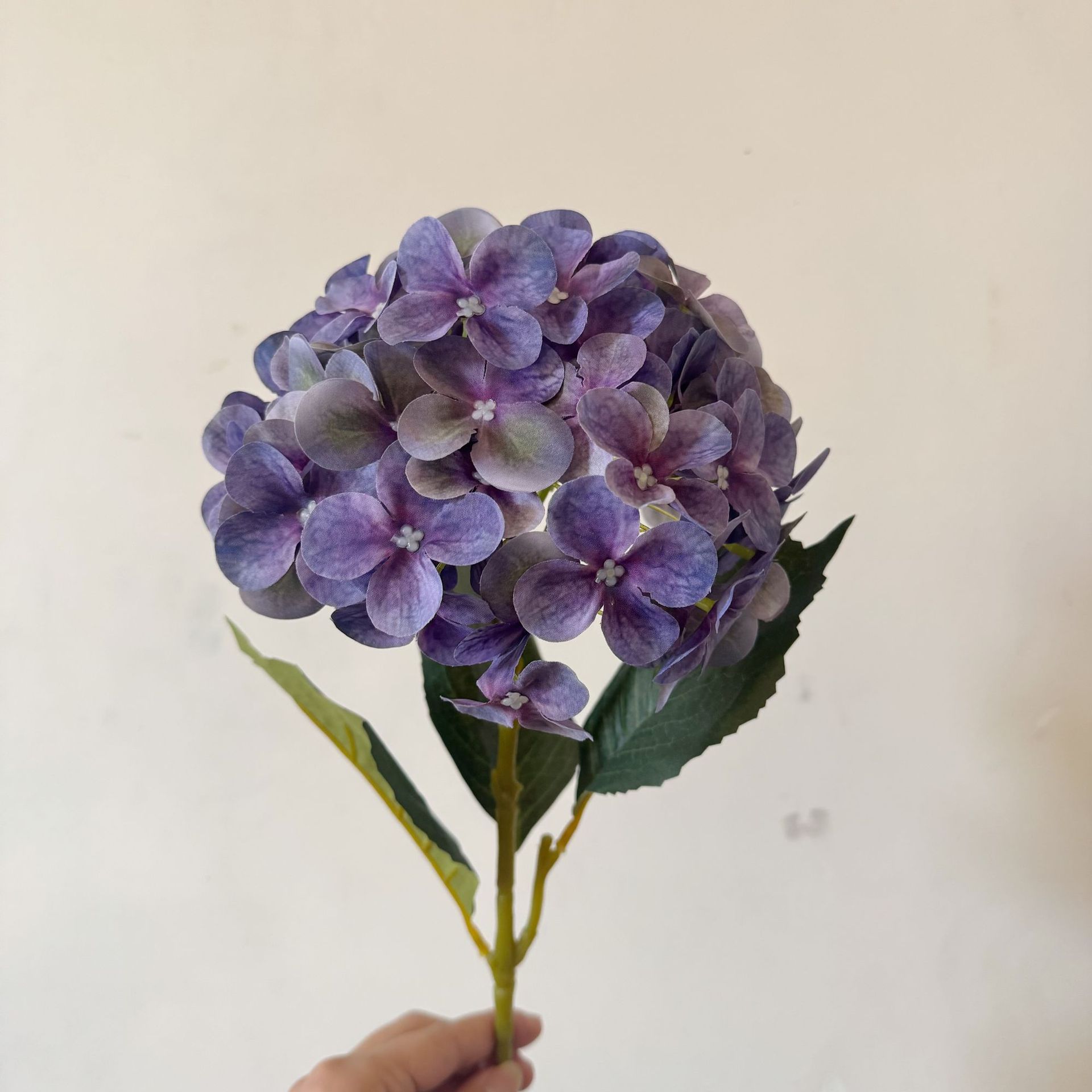 Impresión 3D Aisha hortenida imitación ramo de flores de alta calidad sala de estar flores falsas decoración de mesa de comedor decoración de flores secas dormitorio