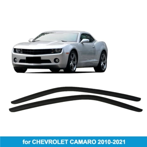 Suitable for Chevrolet Camaro 2010-2021 Rain Guards, Side Window Deflectors, Rain Eyebrows