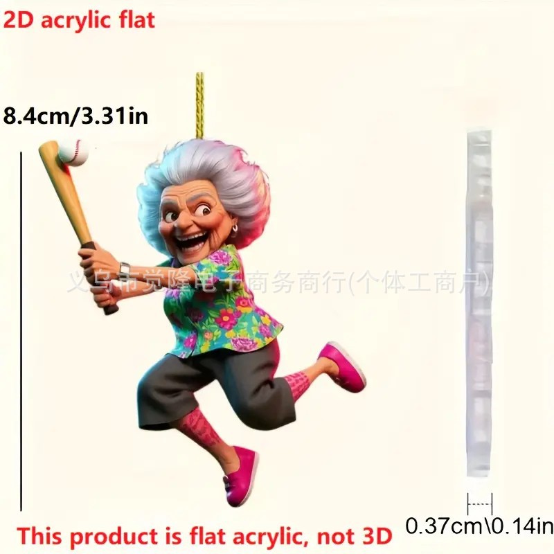 Nuevos productos transfronterizos madame acrílico colgantes de automóviles accesorios de decoración festiva llaveros image 6