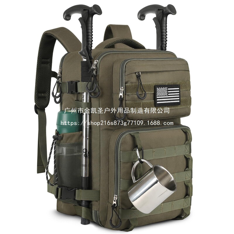 25 Liters Molle Tactical Heavy Duty Laptop Backpack Multifunctional Backpack for Outdoor Activities Hiking Climbing
