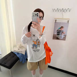 25007-2防晒衣T恤女2026夏季韩系ins风简约时尚休闲百搭T恤女短袖