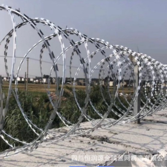 成都刀片网 刀刺丝 刀片刺网  刀片刺丝 刀刺滚笼 滚笼刺丝