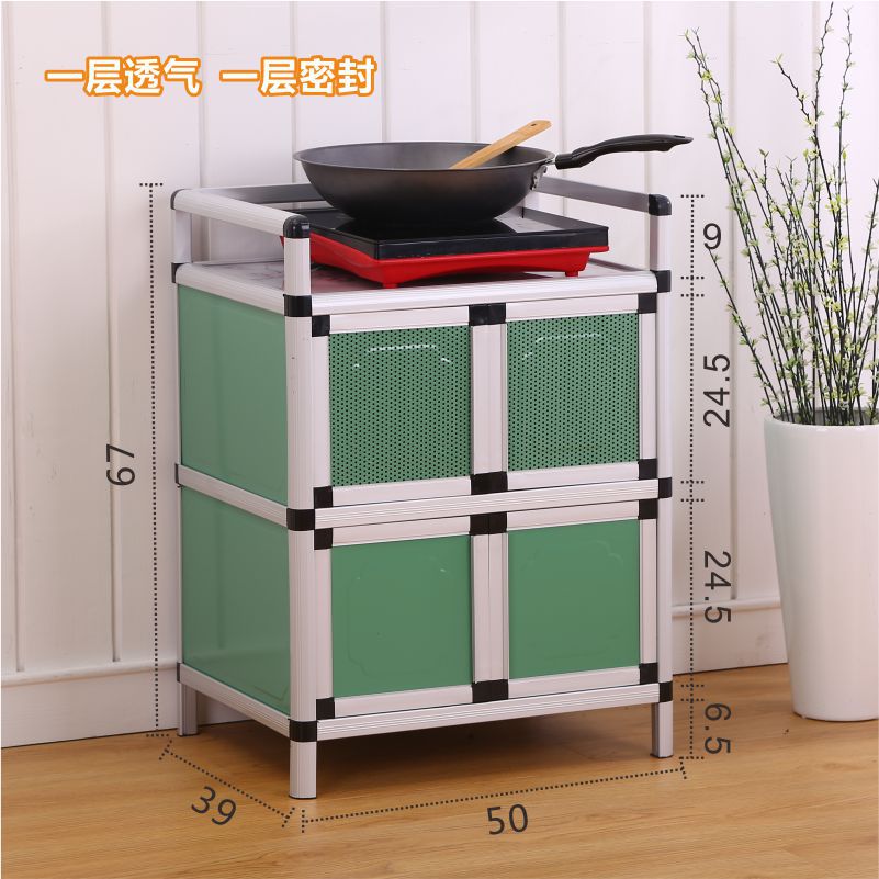 Fábrica de venta directa gabinete de platos gabinete de cocina doméstico simple gabinete armario de almacenamiento gabinete multifuncional