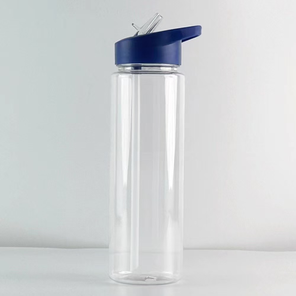 Ventas transfronterizas calientes nuevos materiales de protección ambiental coreanos hervidores deportivos al aire libre tazas de agua de plástico tazas de paja de plástico al por mayor