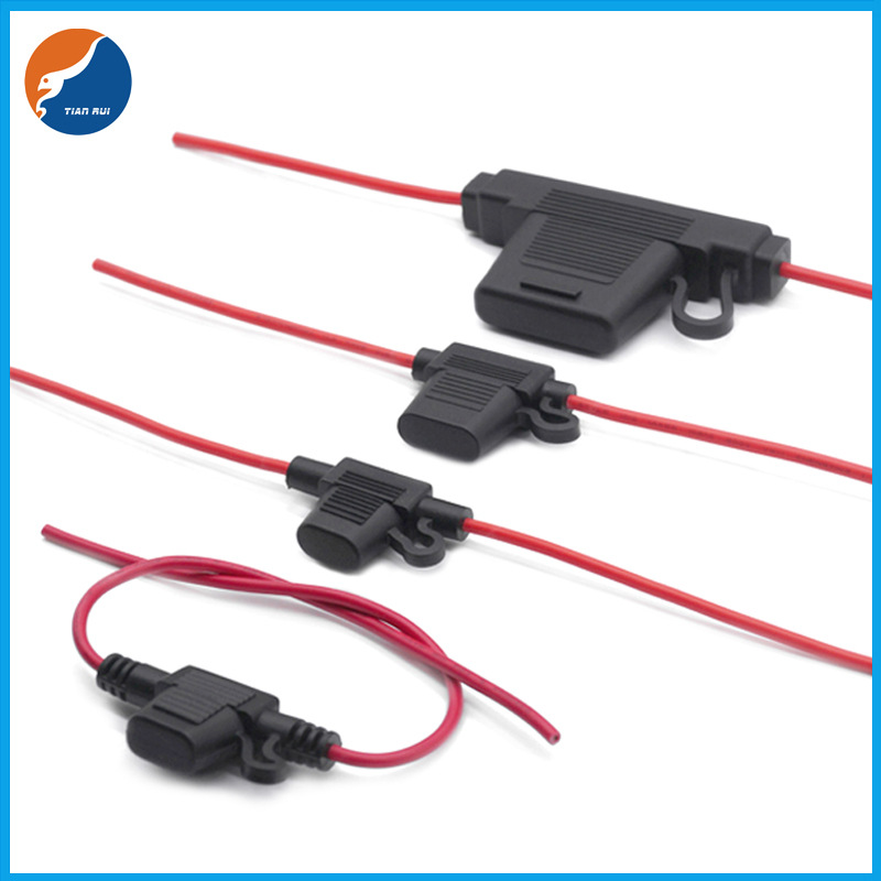 汽车防水保险丝座 汽车线束保险丝盒 大号中号小号带线保险丝盒