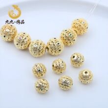 �߱�ɫ18K����育�ɫ�ʯɢ���U�������diy����ִ��Ʒ�������