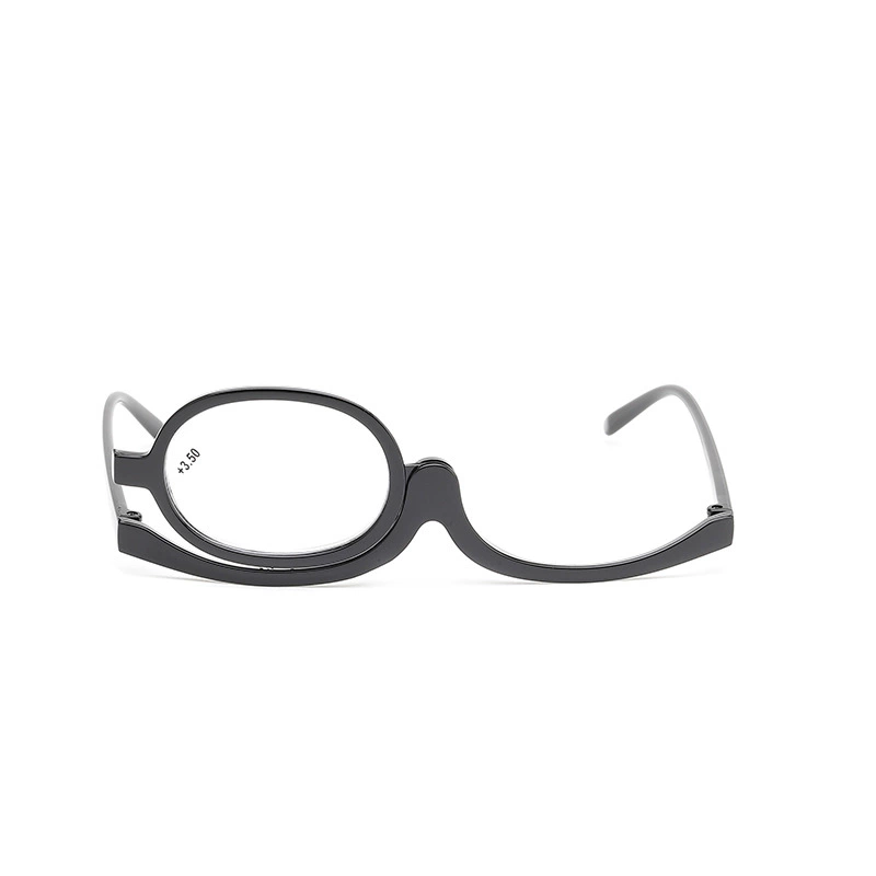 Monolithic one-sided universal fashionable glasses