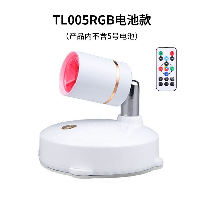 Focos LED de Superficie de Alta Venta Transfronterizos para Vinotecas, Salas de Exhibición de Joyería, Paredes de Fondo de Gabinetes, Forma de Colina, Control Remoto, Regulable, Antideslumbrante