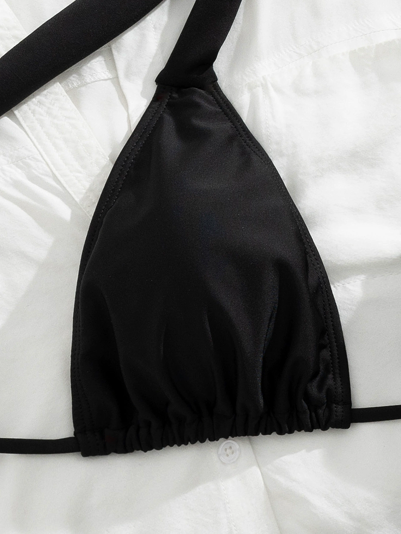 Split sexy swimwear, European style, drawstring, Amazon