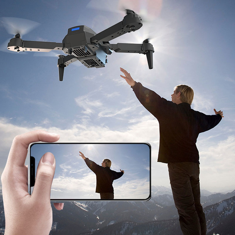 Drone cross-border e88 dron fotografía aérea profesional 8k batería larga para niños control remoto avión avión de juguete dron