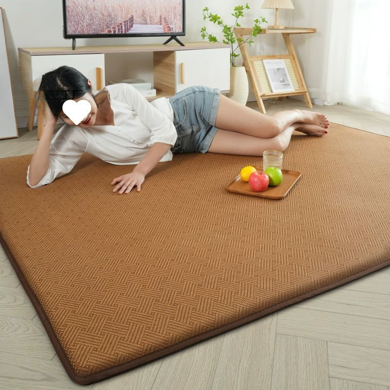 Новый коврик из ротанга в японском стиле, утолщенный охлаждающий коврик, ковер для гостиной, балкон, прикроватный татами, коврик для скалолазания, напольный коврик