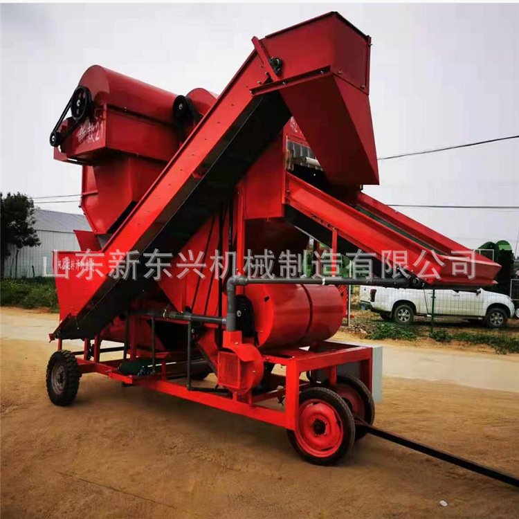 带排杂的花生摘果机 自动装袋摘果机 花生脱秧机