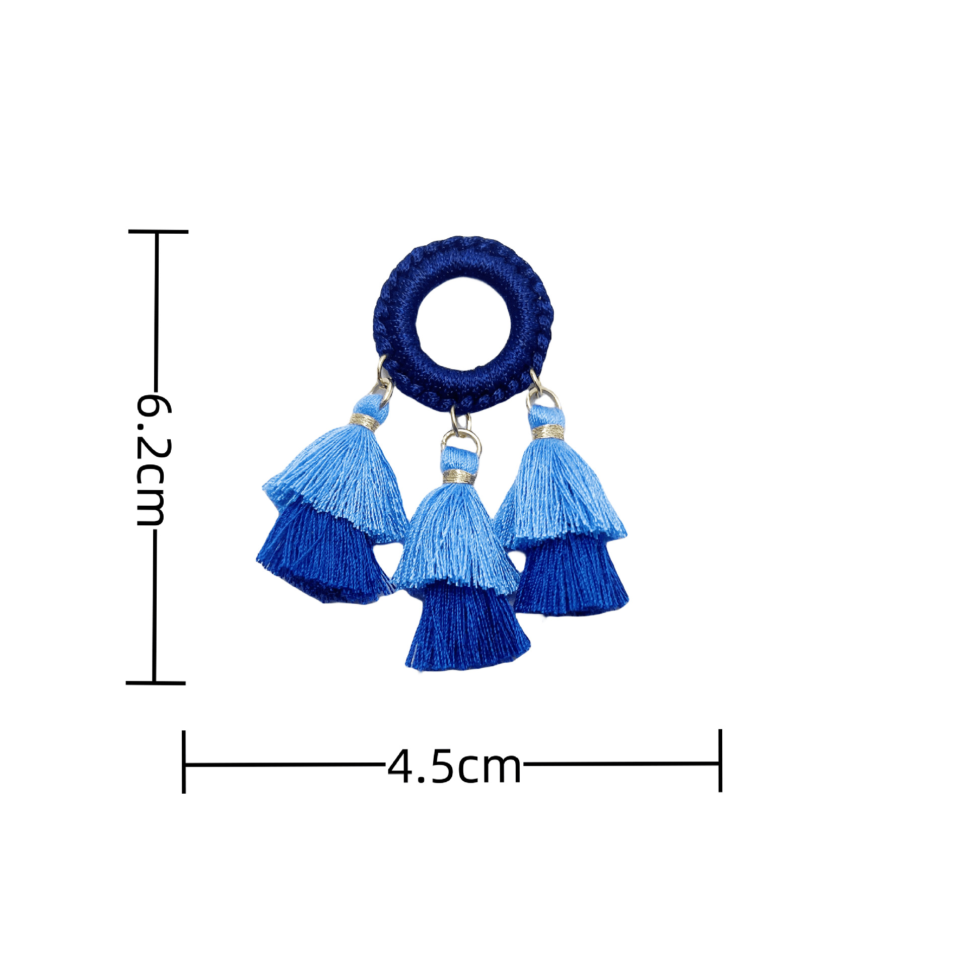 Woven creative ethnic pendant handmade with tassels