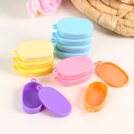 Plastic Simulation Fast Food Box Lunch Box Mini Kitchen Doll House Lunch Box Toy Miniature Food Play Plate Empty Container