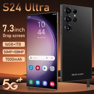 工厂定制代工直销S24Ultra 双卡双待16+1T超大屏智能手机批发定制