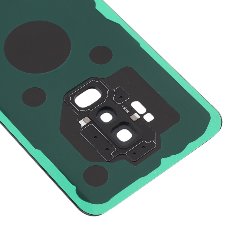 Para Samsung para Galaxy S9 + Batería trasera cubierta con anillo de fase