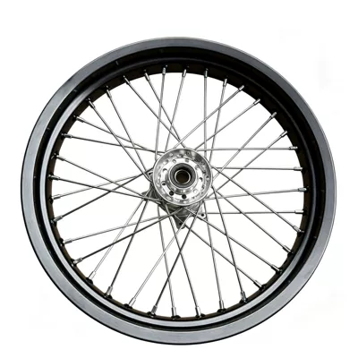 and rear 3.50-17 slick tire wheel | Motorcycle wheel hub - front-wheel-hub-core-is-silver