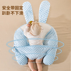 排氣枕嬰兒趴睡安撫寶寶飛機抱抬頭防吐奶斜坡枕哺乳枕