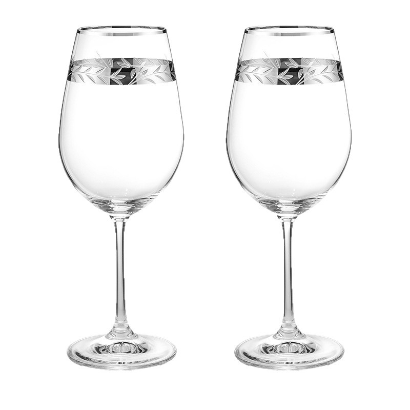 Lexus importación checa de cristal sin plomo tazas de vino personalizadas de lujo ligero tazas de vino al por mayor tazas de vino