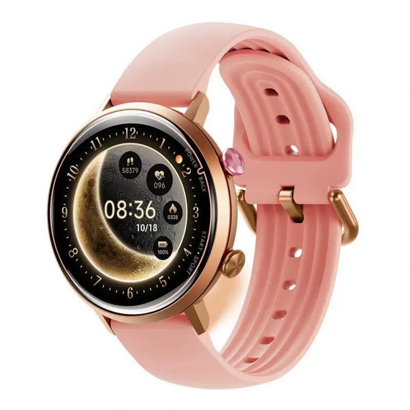 Smart Watch W2 New Women's 1.32inch Amoled Screen Women's Health 5Atm Waterproof Outdoor Sports Watch