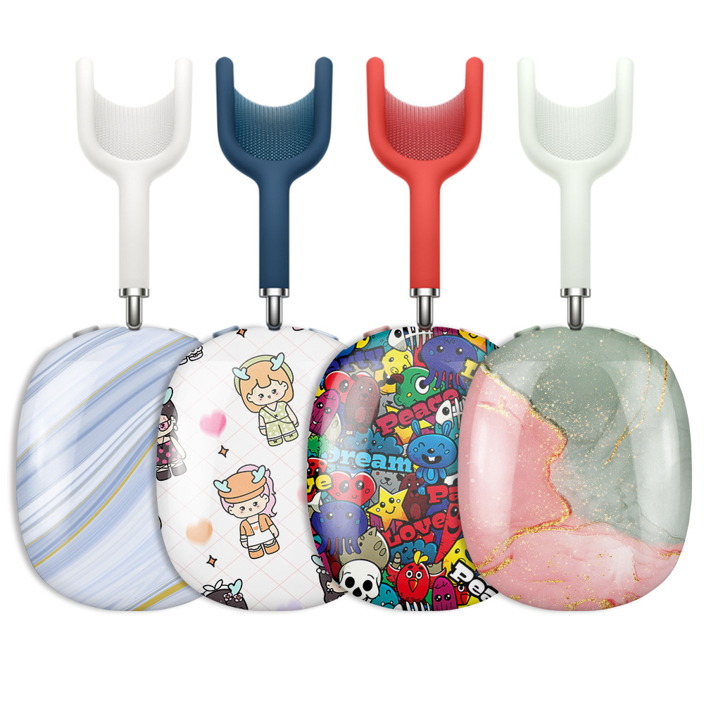 Aplicable para Airpods Max cubierta de Apple auriculares cubierta de auriculares cubierta de material DIY al por mayor