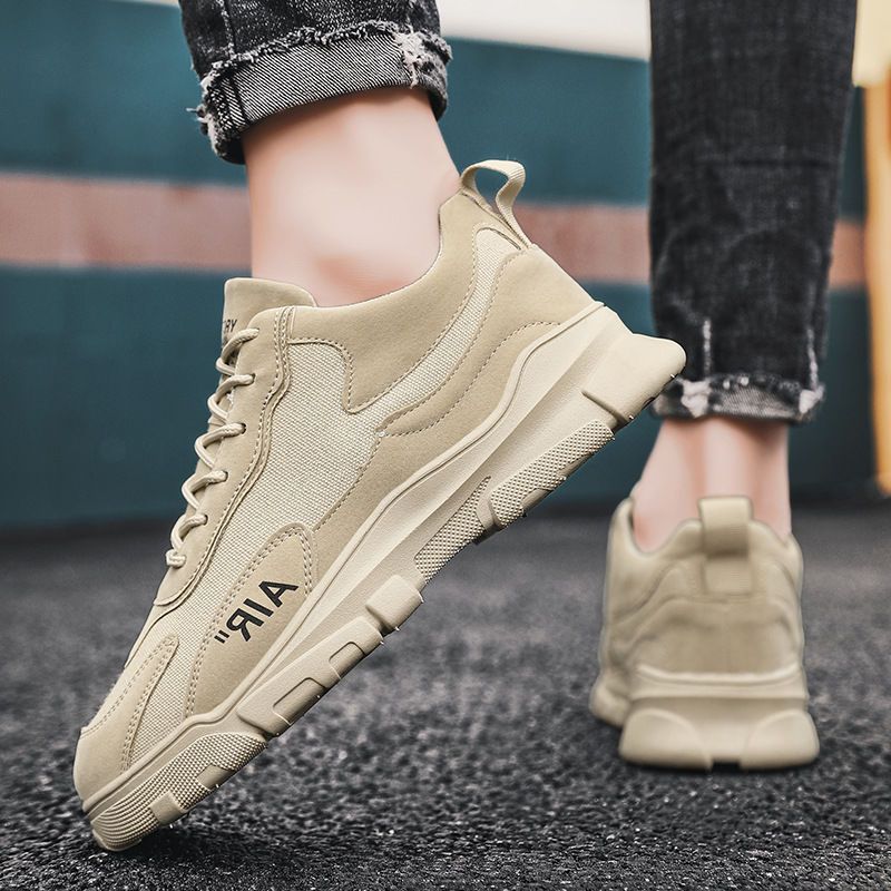 Arbejdsbeskyttelse herre åndbar mesh sports- og isure tynde byggeplads lugttætte arbejdssko trendy sommer_voghion.com