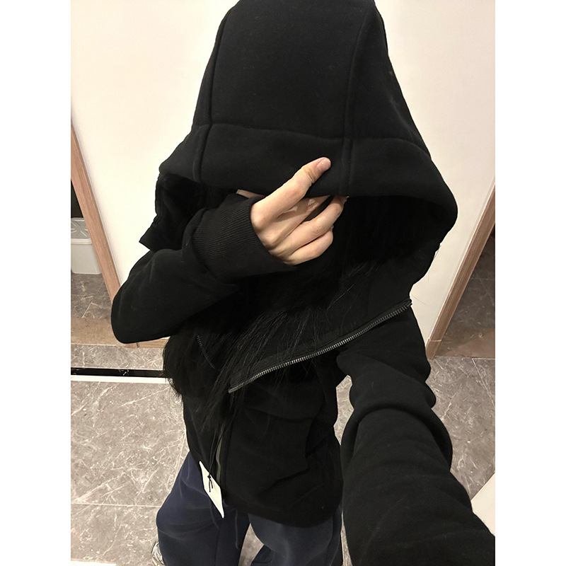 山东即墨卫衣上衣女2025新款巨好看超级显身材运动秋季显瘦外套|undefined