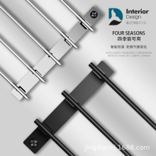 浴室智能碳纤维加热电热毛巾架卫生间免打孔暗装浴巾挂杆烘干架