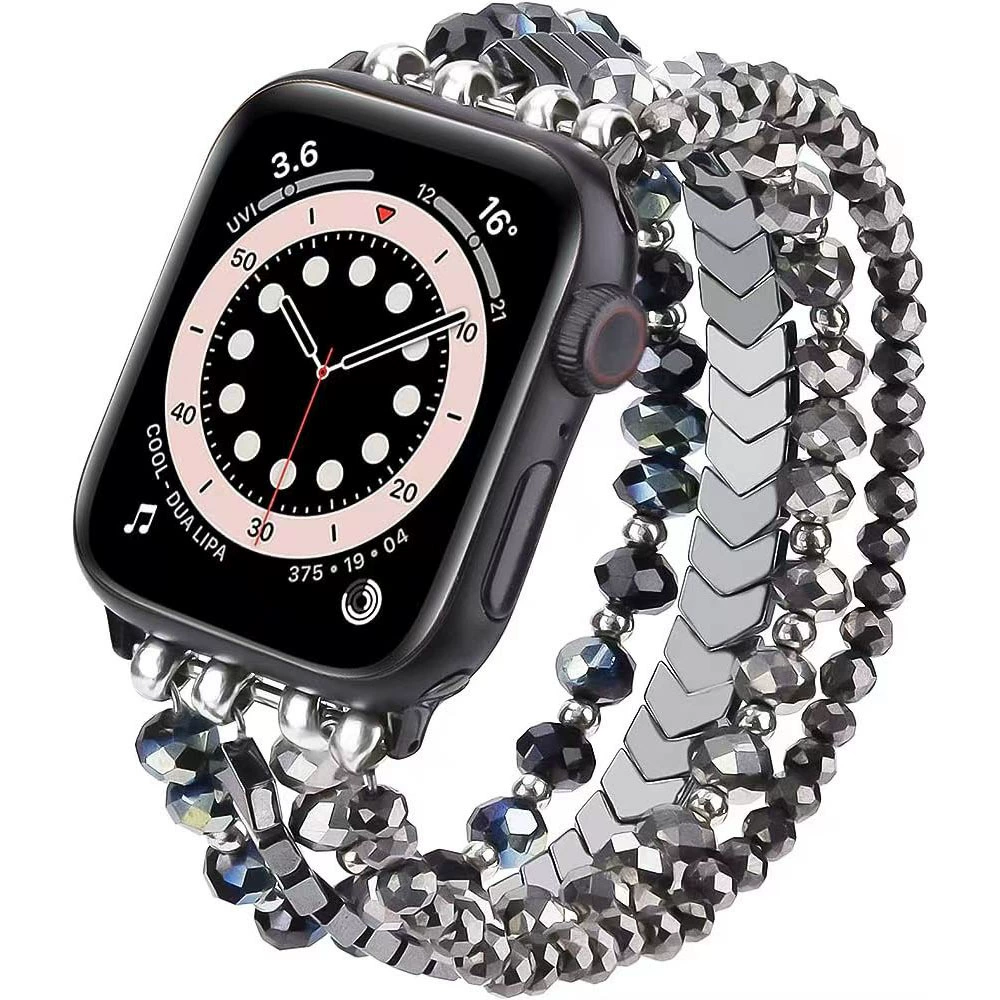 Ремешок совместимый с Apple Watch, эластичный браслет, 38 мм, 42 мм, (跨境 торговля)