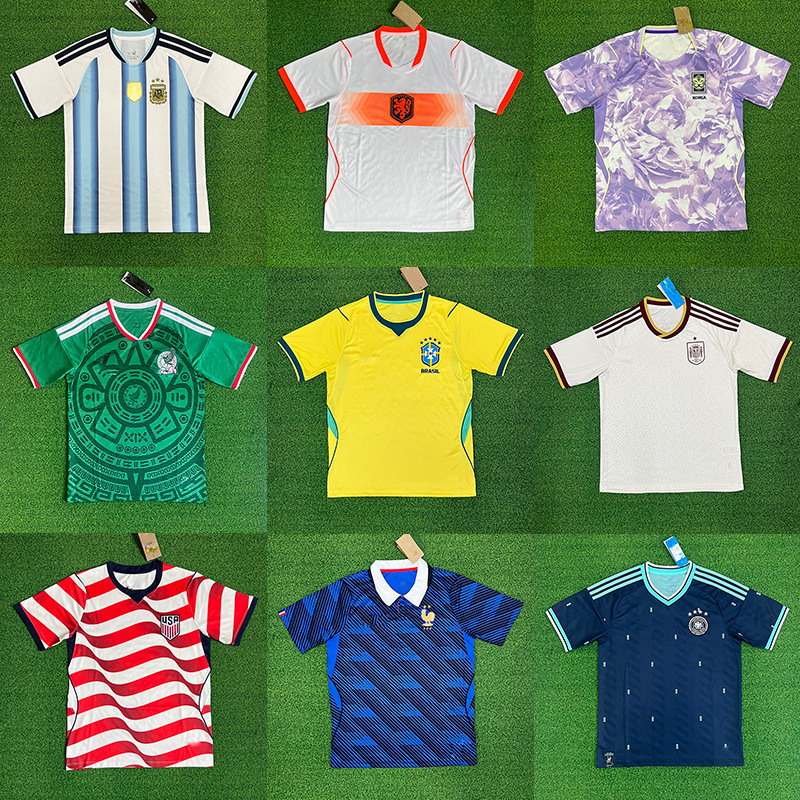 World Cup 2026 Football Uniforms Argentina England France Spain Portugal National Team Football Match Uniforms World Cup 2026 Football Uniforms Argentina England France Spain Portugal National Team Football Match Uniforms