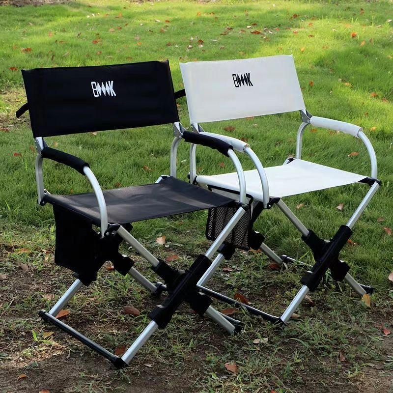 Silla plegable portátil al aire libre silla de dirección de aleación de aluminio acampando silla plegable de pesca silla ligera de aleación de aluminio