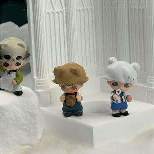 Dimoo冰雪奇缘摆件可爱pvc挂件手机链潮玩熊猫dimoo挂件挂绳-阿里巴巴