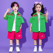 六一儿童啦啦队演出小学生校运动会服装幼儿园拉拉操表演班服套装