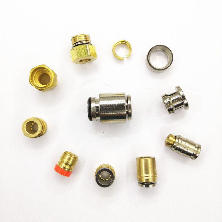 汽车配件气管接头 快插空气管接头 空气弹簧减震气管接头