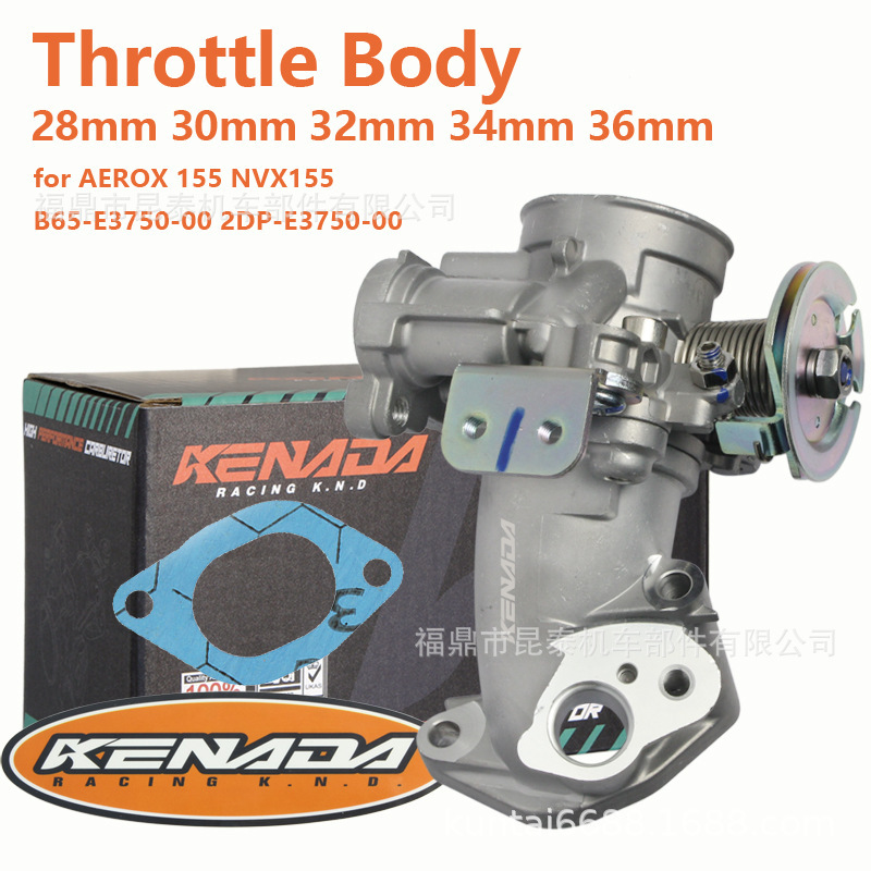 Throttle body throttle body 28/30/32/34/36mm For AEROX155 NVX155