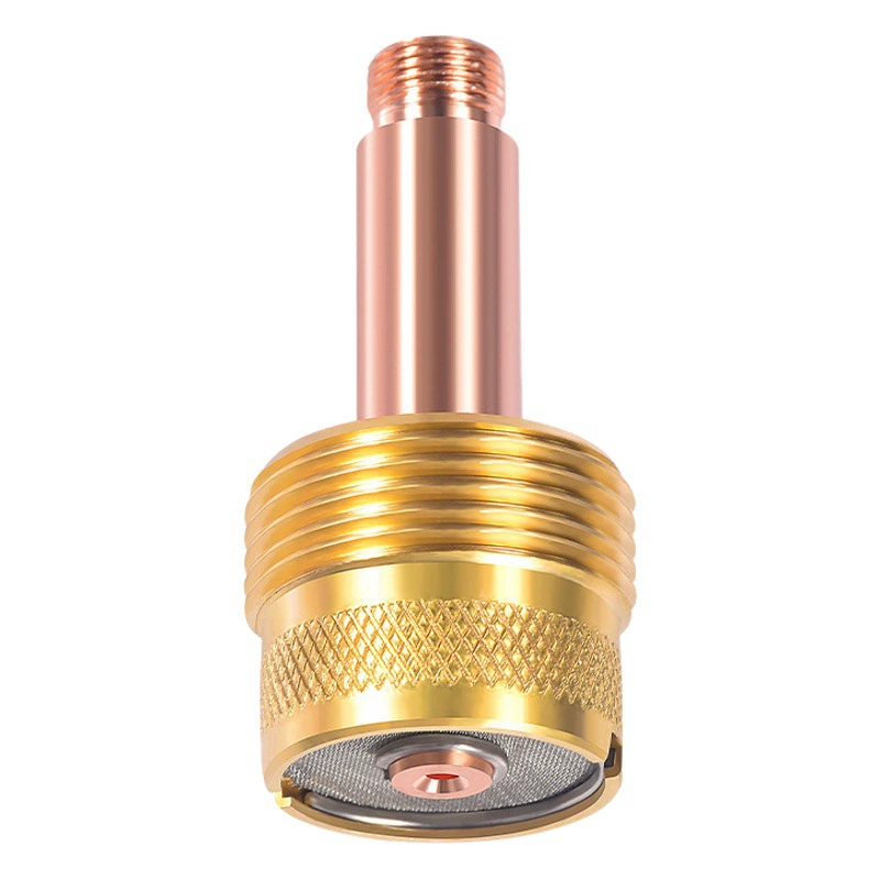 Аксессуары для аргонно-дуговой сварки головка пистолета WP18/26 направляющая экрана длина жидкости хвост пистолета медь вольфрамовый зажим переключатель фарфоровая горловина